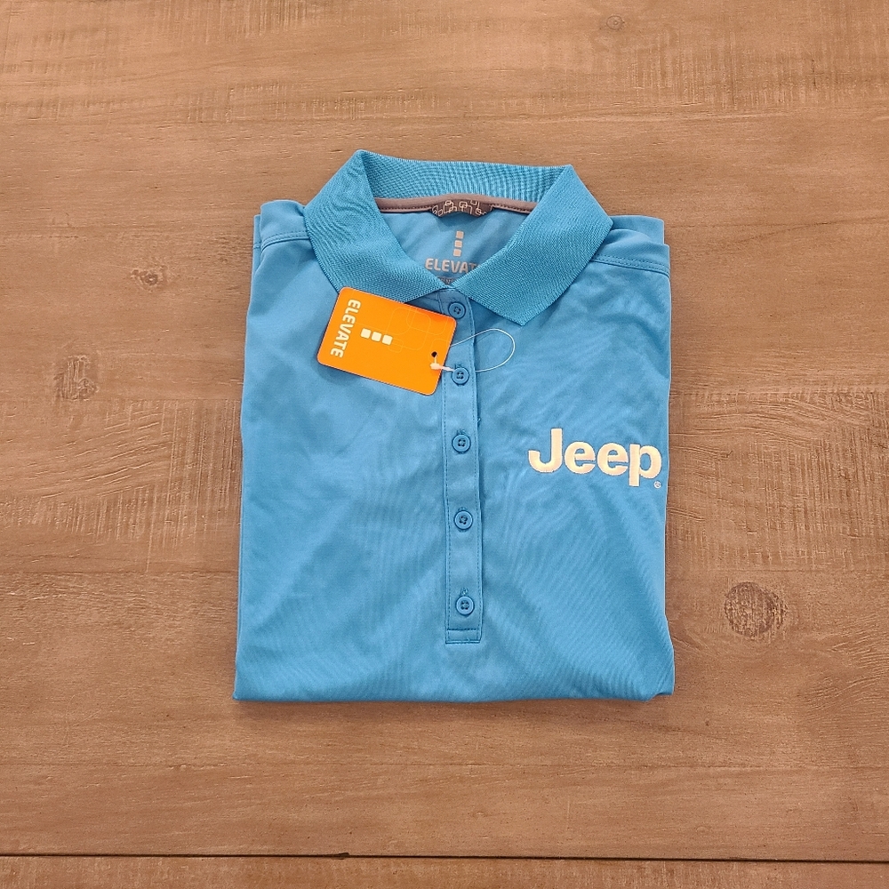 Jeep Light Blue Polo Shirt